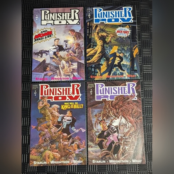 Punisher Comic Graphic Novel Set - Picture 1 of 2